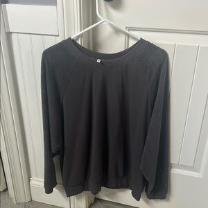 Women's Z Supply Charcoal Swearshirt Top